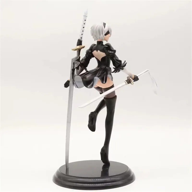 2018 Горячая PS4 игра Аниме Фигурка NieR Automata YoRHa № 2 Тип B 2B мультяшная игрушка