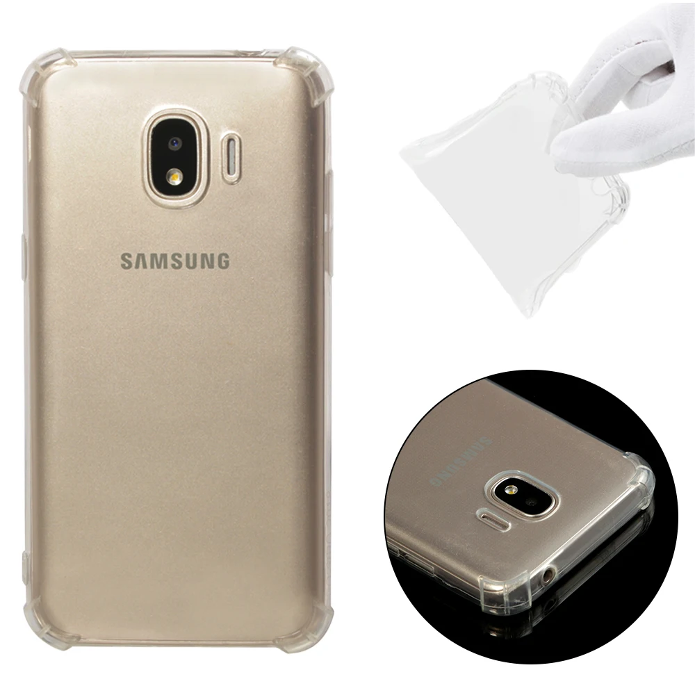 Для Samsung Galaxy J1 (2016) J120 TPU прозрачный Чехол Мягкий силиконовый чехол для J2 Pro (2018) Grand