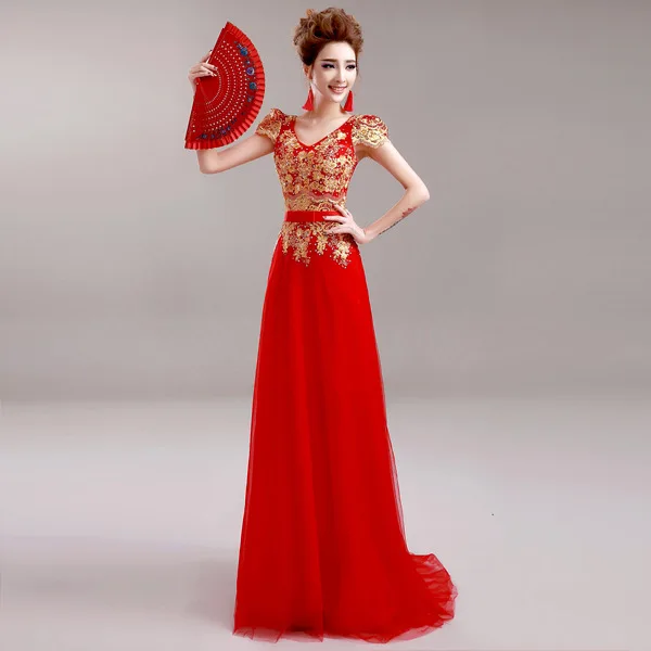 Resultado de imagen para vestidos de novia chinas tradicionales