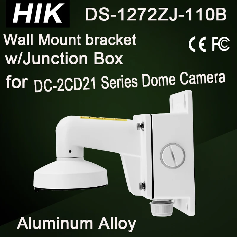 DS-1272ZJ-110B Hik настенный кронштейн с распределительной коробкой Hik купольная камера кронштейн для купольной DC-2CD21 серии CCTV аксессуар корпус