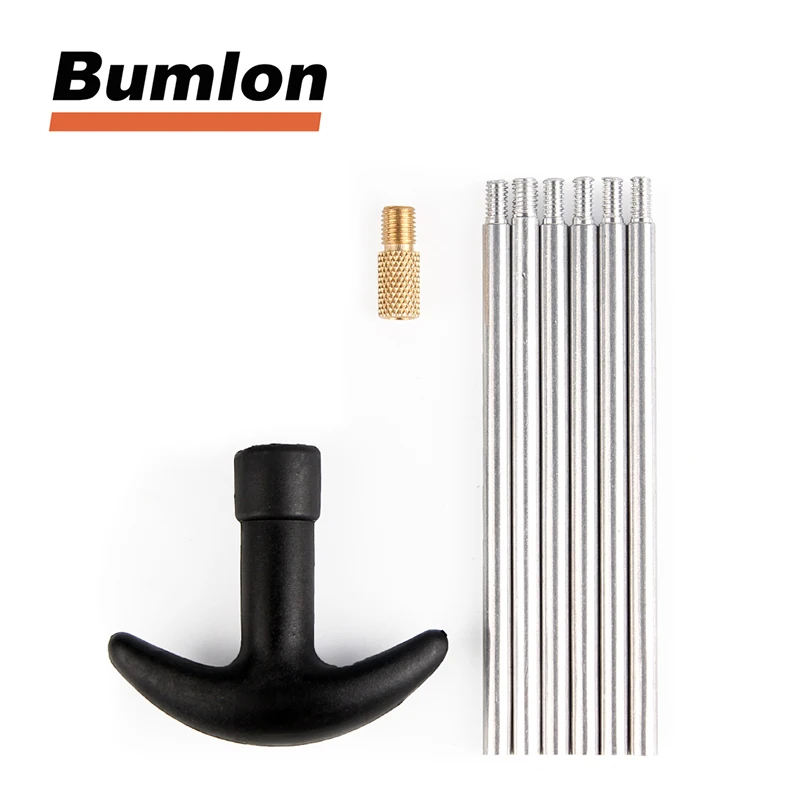 

Tactical Gun Cleaning Rods Set Alumium Thread 8-32 for Hunting Airsoft Accessory HT37-0055