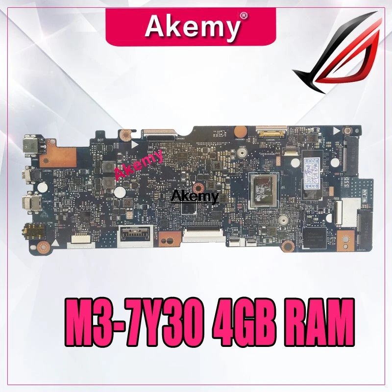 Материнская плата для ноутбука For Asus TP401CA TP401C TP401CA7Y30 материнская M3-7Y30 4 Гб RAM 64 SSD |