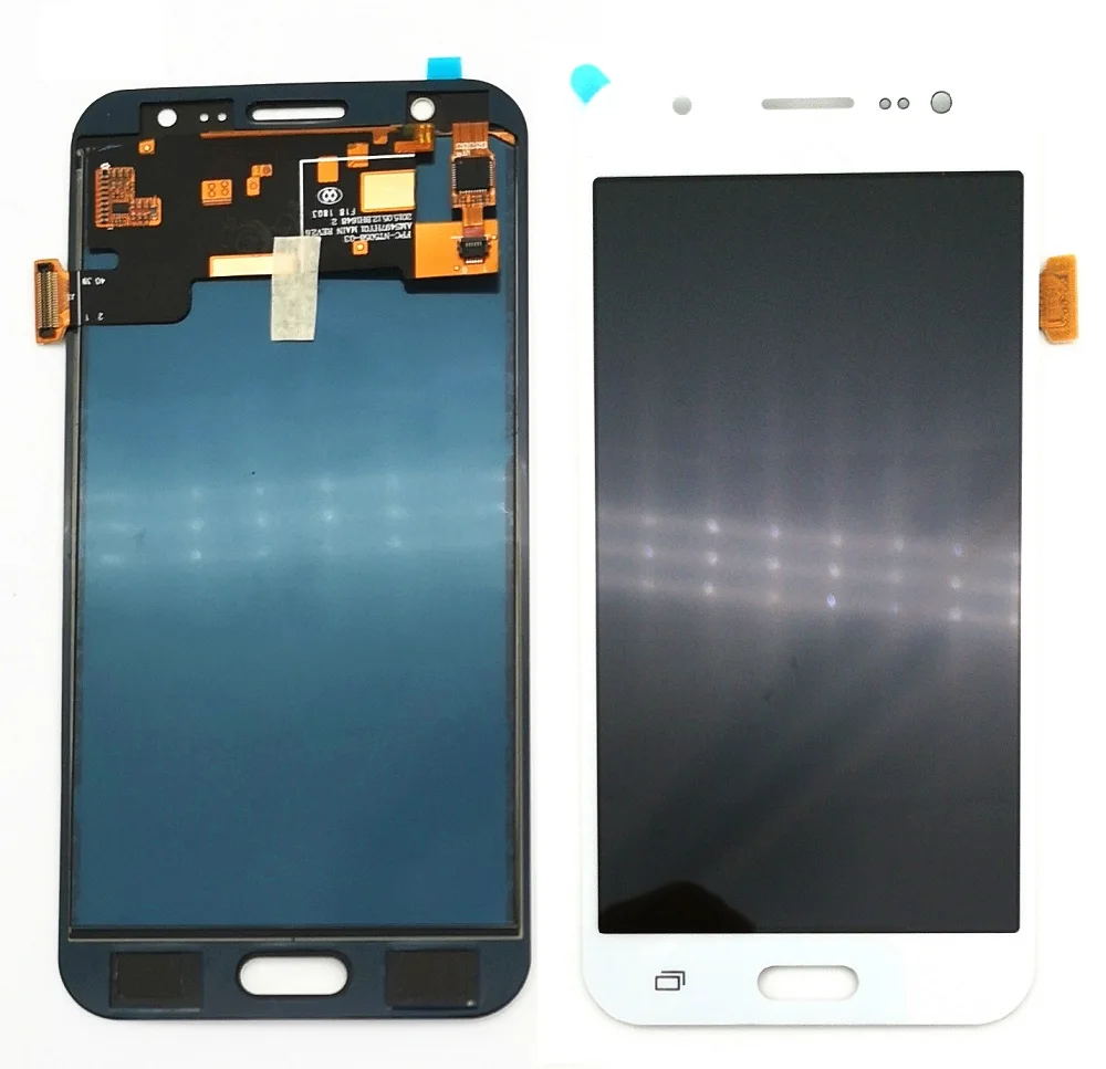 Online Puede ajustar el brillo de pantalla LCD para Samsung Galaxy J5 2015 j500 J500F J500FN J500M J500H pantalla LCD de montaje de digitalizador con pantalla táctil