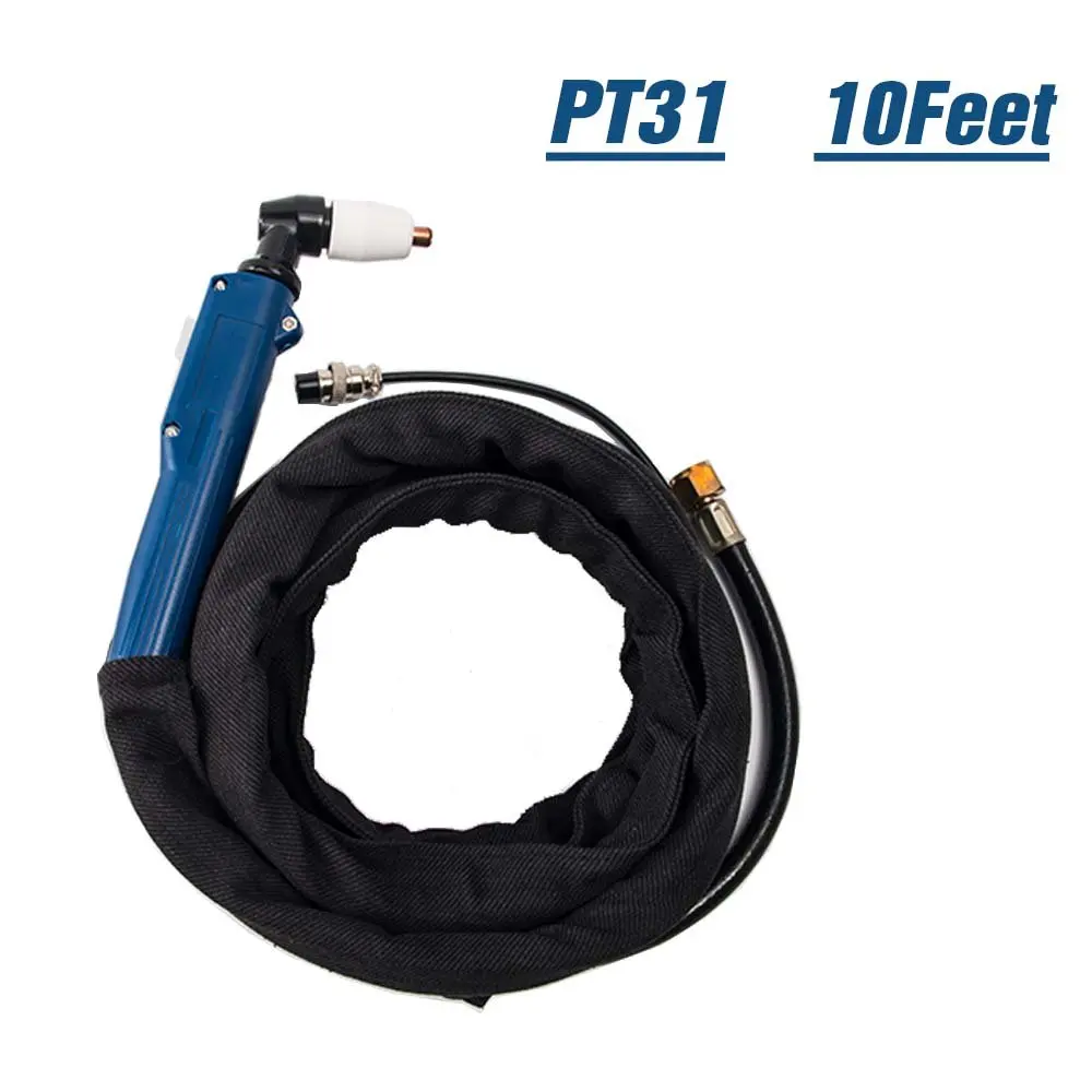 

PT-31 LG-40 Plasma Cutter Cutting Torch Gun Completed Fit CUT50D CUT-50 CT-312 CUT40 (3M 10Feet)