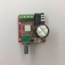 1 шт 12В 2*10 Вт двухканальный D класса Hi-Fi PAM8610 аудио усилитель звука доска качество звука