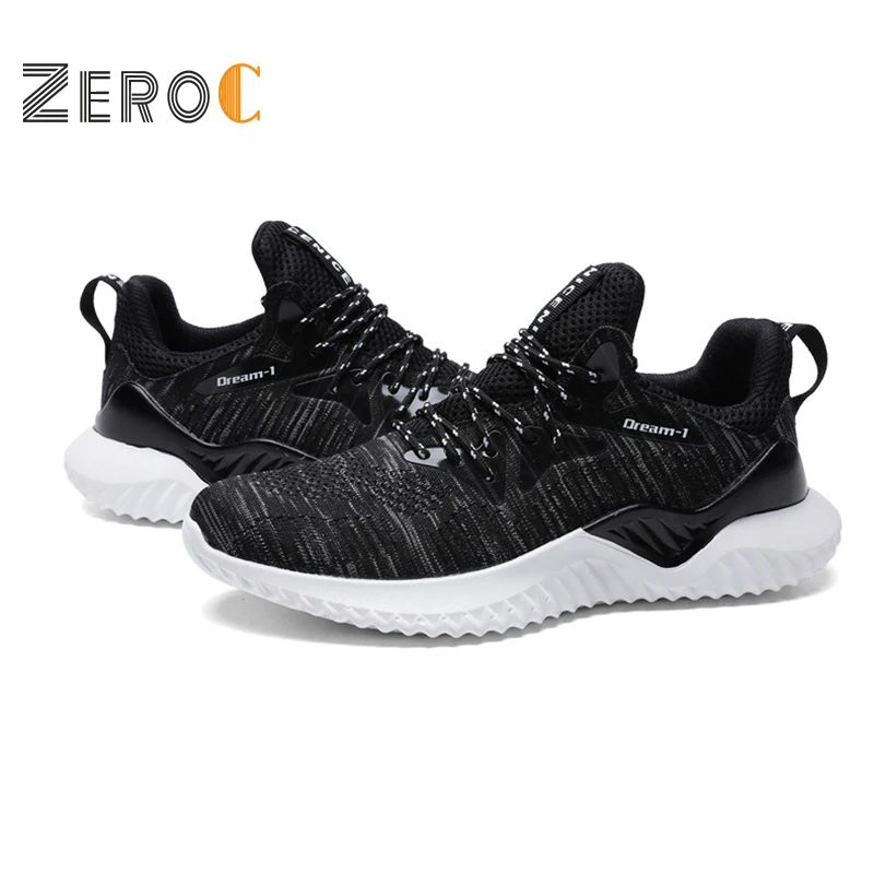 

ZeroC Men Running Shoes Shock Absorption Cushion Breathable Lightweight Comfortable Footwear Outdoor Sports Sneakers