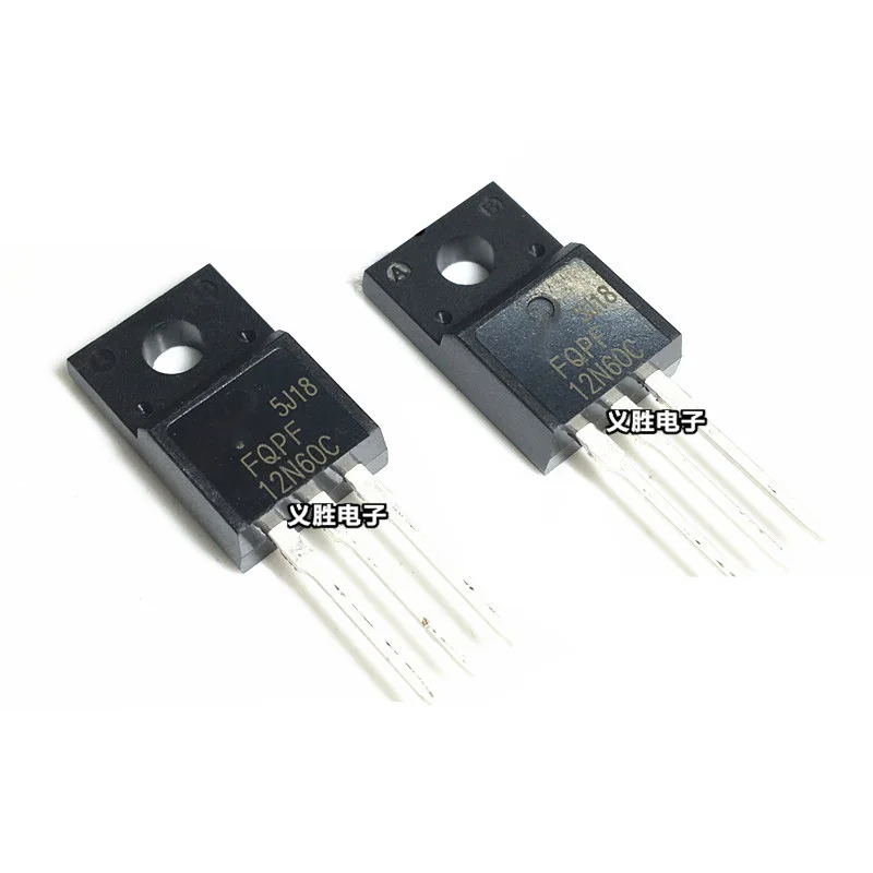 10PCS/lot FQPF12N60C TO 220 12N60C 12N60 MOSFET 600V N Ch Q FET advance ...