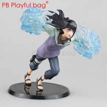 

Fashion Animation character Action figure Hyuuga Hinata Gently Step Twin Lions Fist with boxed ornaments HA07
