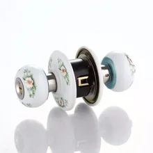Manufacturer direct selling star ceramic door lock bedroom european-style circular lock room door lock wholesale