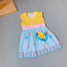 Cotton Baby Girls dress Summer floral Flower Sleeveless Infants and toddler Kids ruffled dresses for kids cute princess dress Cotton Baby Girls dress Summer floral Flower Sleeveless Infants and toddler Kids ruffled dresses for kids cute princess dress