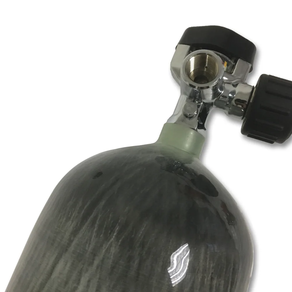 AC16821 Compressed Air Rifle 6.8L 300Bar 4500Psi Carbon Fiber SCBA Cylinders Gas Tank Diving Cylinder Scuba Diving Equipment