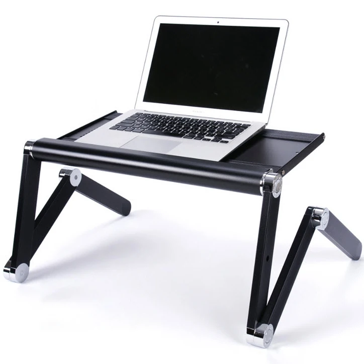 Portable Mini Magical Computer Desk With Mouse Board Creative Changeable Laptop Table For Sofa/Bed/Outdoor Travel Aluminum Alloy Portable Mini Magical Computer Desk With Mouse Board Creative Changeable Laptop Table For Sofa/Bed/Outdoor Travel Aluminum Alloy