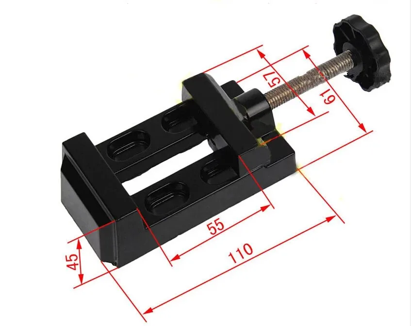 Многофункциональные мини тиски верстак прецизионный зажимной инструмент крепеж наборы автограф ядерный резьба сверлильный кондуктор