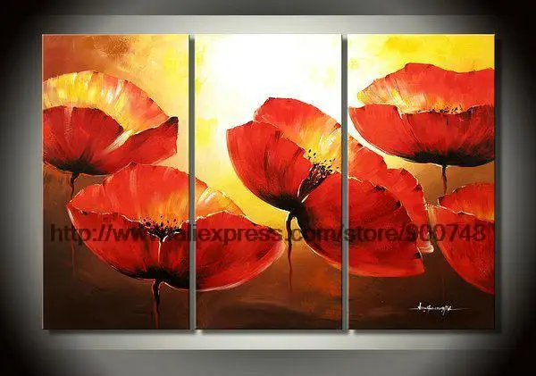 Abstract Flower Canvas Abstract Art For Asian Decor Painting Canvas For