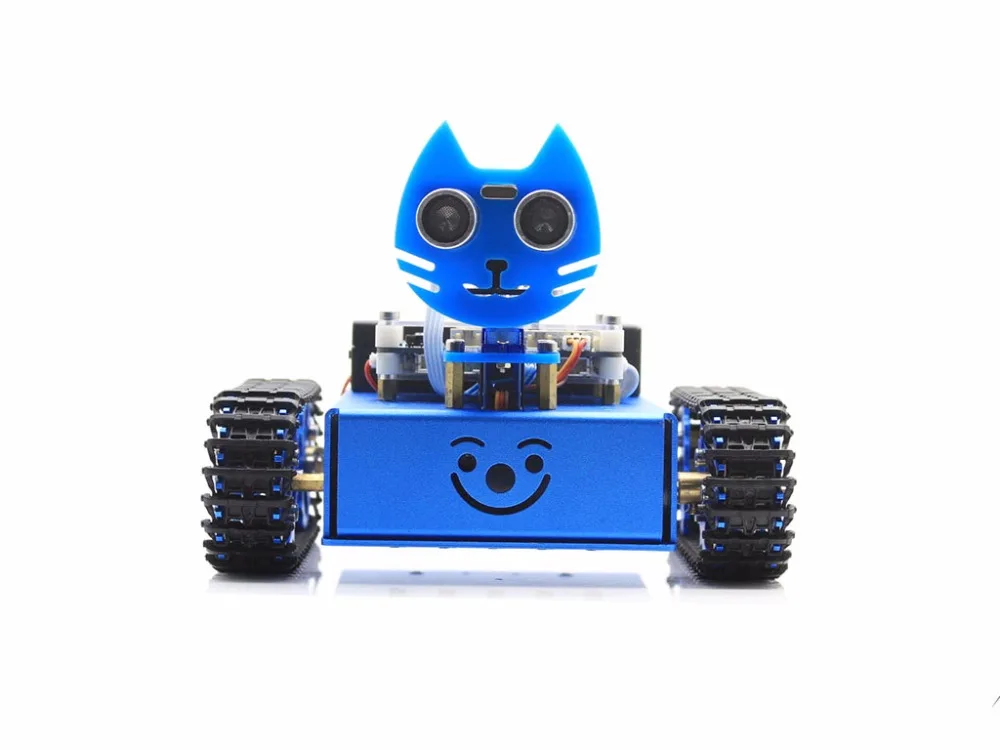 KitiBot-MG-T(EN) стартовый робот строительный комплект с Mega2560 плата контроллера для детей графическое Программирование отслеживаемая версия
