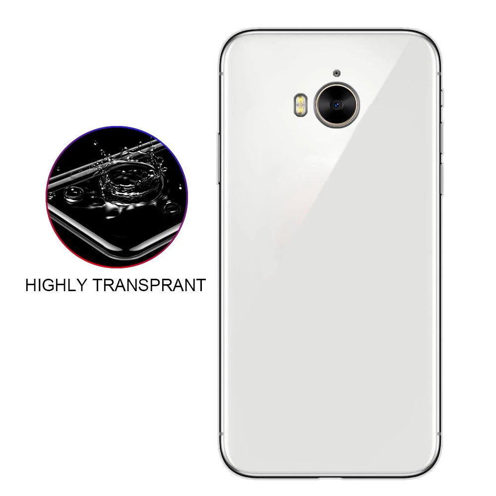 Подходит для HUAWEI Honor Play6 простой Мягкий Нескользящий Прозрачный чехол мобильного