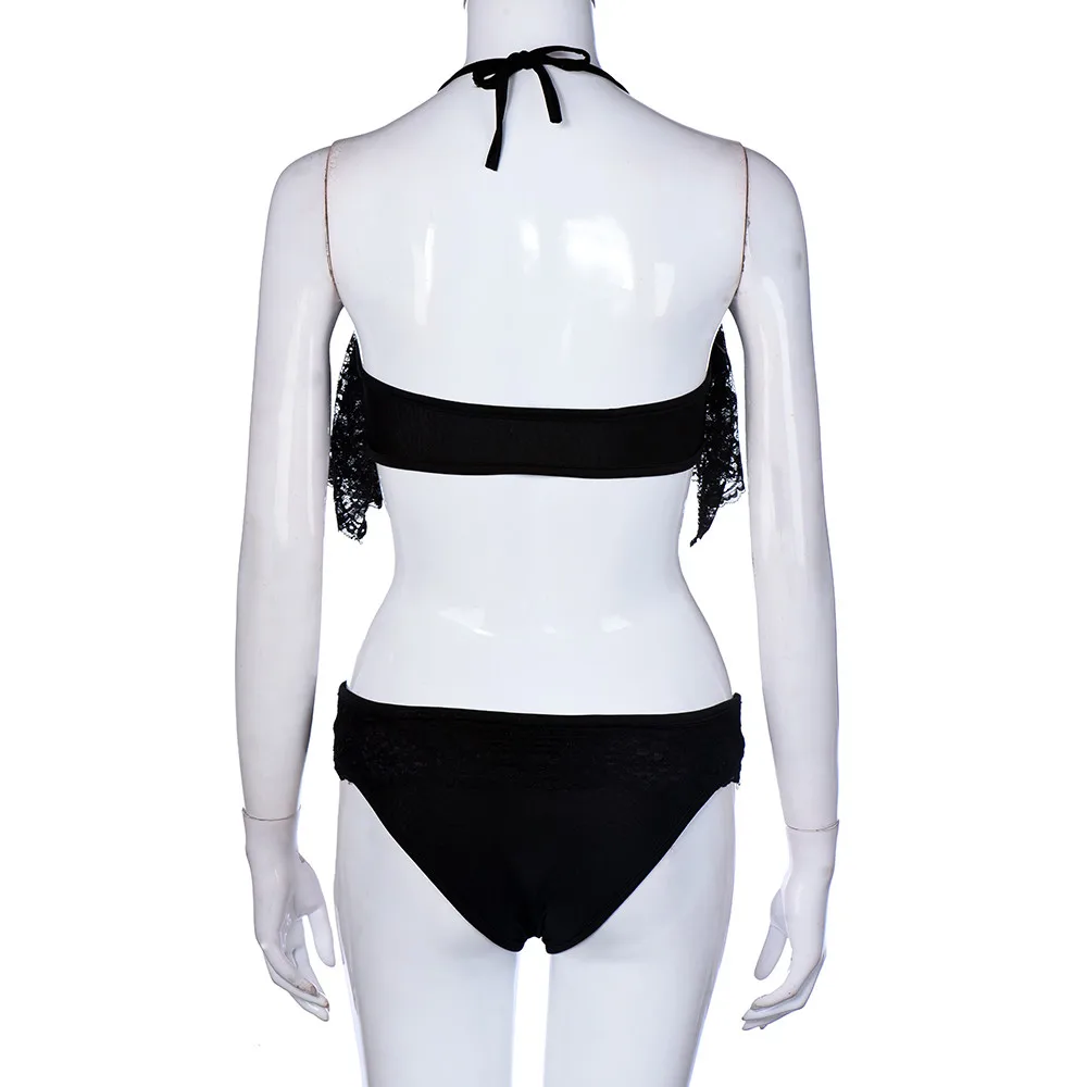 Drop Shipping Cheap Swimwear Split Lace Monokini Swimwear Bikinis Set For Swimming Solid Swimwear Women Plus Size tankini mujer