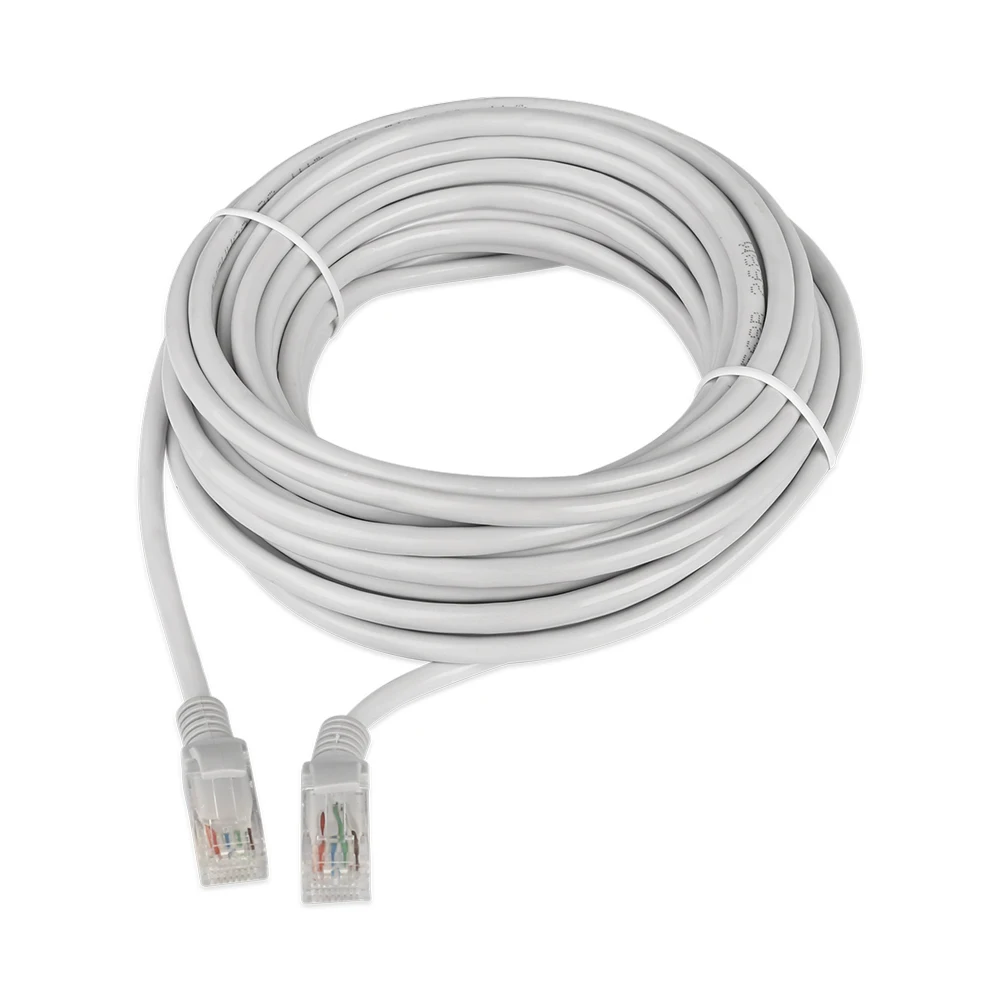 MISECU10M 20 м 30 м 50 м cat RJ45 патч Открытый водонепроницаемый кабель Lan шнур сетевые кабели черный цвет для CCTV POE ip-камера системы