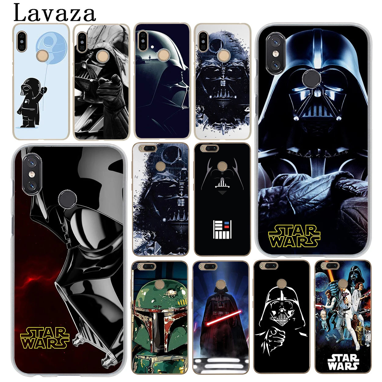 

Lavaza Darth vader Star wars Child Phone Case for Xiaomi MI 9 9T A3 Pro CC9 CC9E 8 SE A2 Lite A1 pocophone f1 6 6X 5S 5X MAX 3