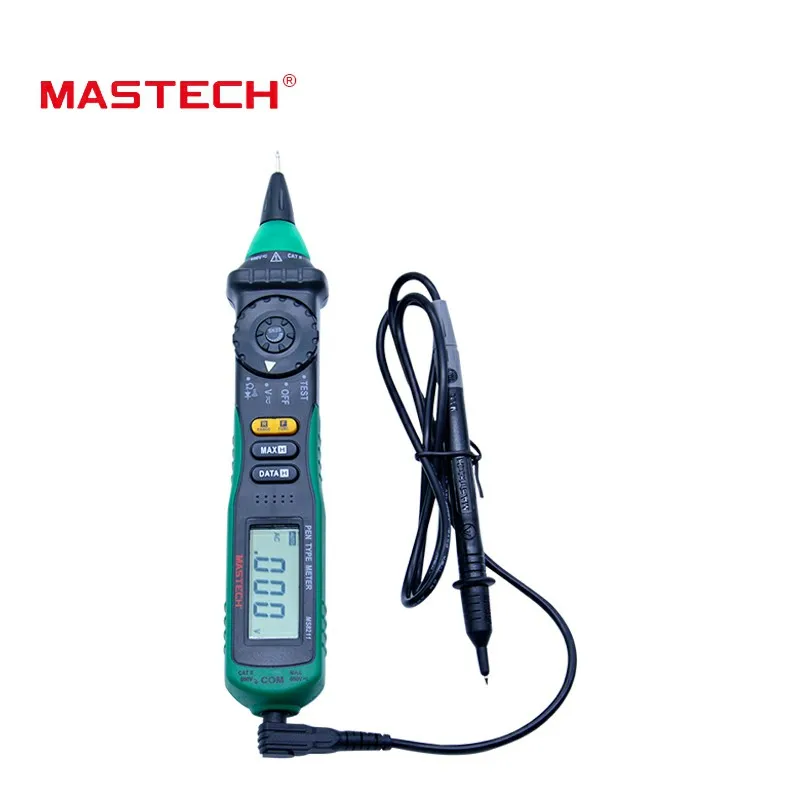 Cena MASTECH MS8211 bezdotykowy multimetr cyfrowy typu Pen bezdotykowy czujnik napięcia AC Auto począwszy klip testowy