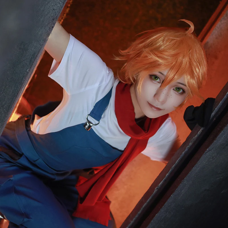 

Japanese Anime Angels of Death Satsuriku no Tenshi Eddie Edward Mason Cosplay Costume Outfit Women Men Adult Uniform Suits