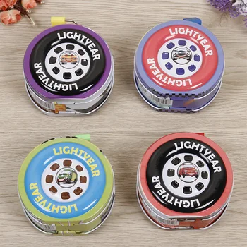 

New Fashion Small Wheels Piggy Bank Money Box Tinplate Piggy Bank Birthday Prize Gift Home Decoration Children Toys