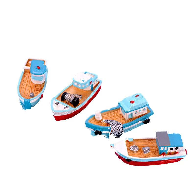 

Model Action Figure Decoration Simulation DIY Resin Craft Pirate Vessel Mediterranean Fishing Vessel
