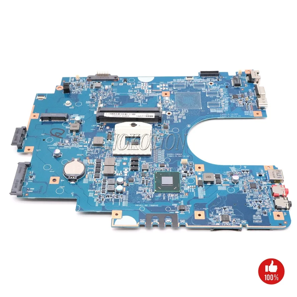 

NOKOTION Z70CR MB S1204-2 48.4MR05.021 A1892055A for Sony SVE17 SVE171 SVE1711F1EW Series MBX-267 Laptop Motherboard