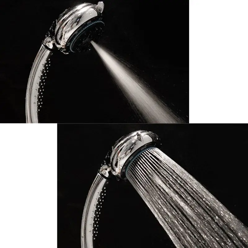Bathroom Shower Head Sets Handheld High Pressure Water Saving Adjustable Chrome Hot And Cold mixer Faucet Water Hose Holder