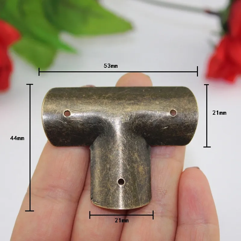 Bronze Iron Case Box Corners For Antique Table Decorative T Cover,Vintage Chinese Furniture Hardware,20Pcs