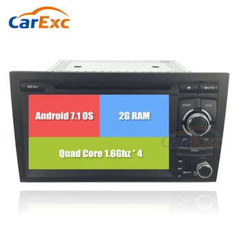 

2G RAM Android 9 OS Car Radio GPS DVD For Audi A4 S4 RS4 Multimedia Player With WiFi Navigation Stereo Head Unit