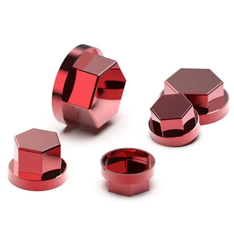 

30PCS Motorcycle Wheel nuts tuercas para llanta Screw Nut Bolt Cap Cover Decoration Motorbike Nuts on wheels caps for bolts