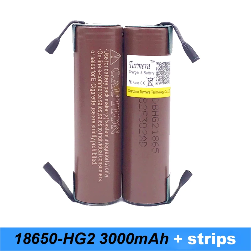 12v электрический набор отверток HG2 18650 3000mAh перезаряжаемый аккумулятор для