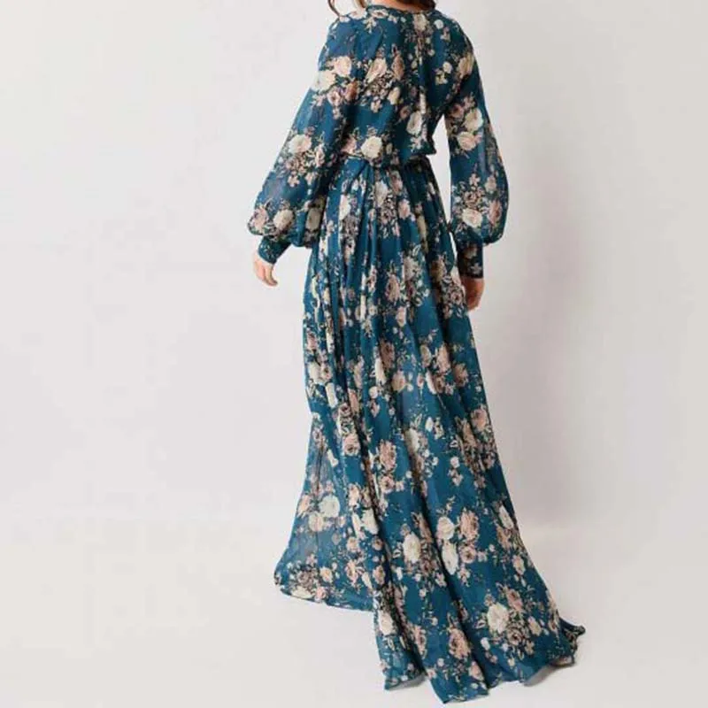 Fashion_Style_Rose_Floral_Long_Sleeve_Maxi_Dress-1