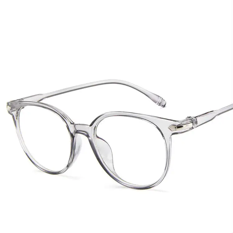  - 2019 Cute Clear/Transparent/Fake Glasses Frame No Dioptric New Round Eyeglasses Women Fashion Round Eye Glasses Frame For Female