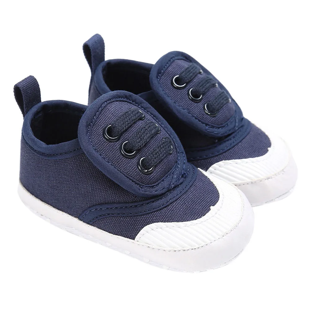 MUQGEW(MUQGEW) Baby Shoes Boy Girl Newborn Crib Soft Sole Shoe Sneakers