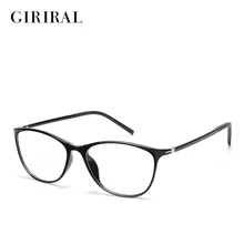 TR90 женские очки кадр Круглый близорукость ясно, дизайнер бренда оптические очки кадр# YX0267