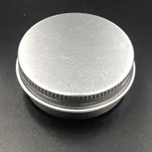 500 шт 50 г пустая алюминиевая Косметическая банка, контейнер. Завинчивающаяся крышка контейнер для макияжа Чехол коробка для чая