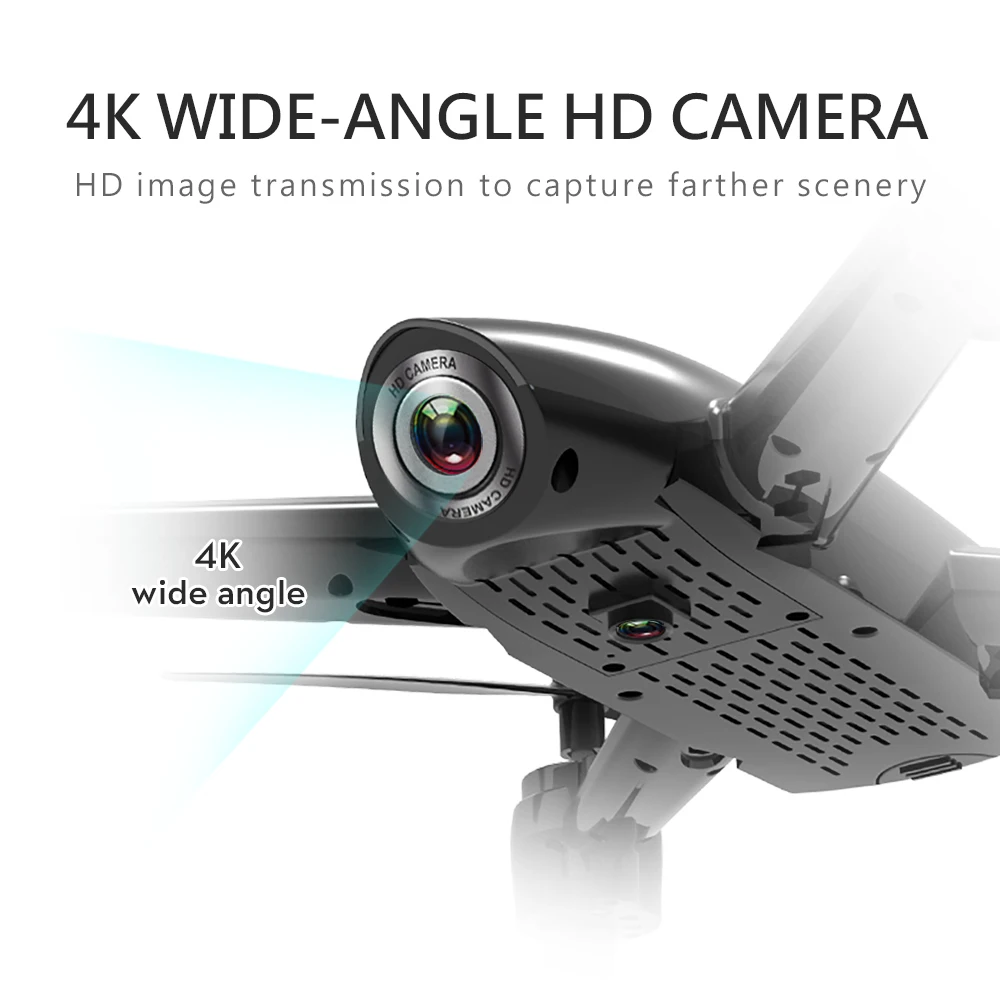  Drone 4K Quadcopter with Camera Professional Dron WiFi Pocket Selfie Drone 22mins Action Time Helic