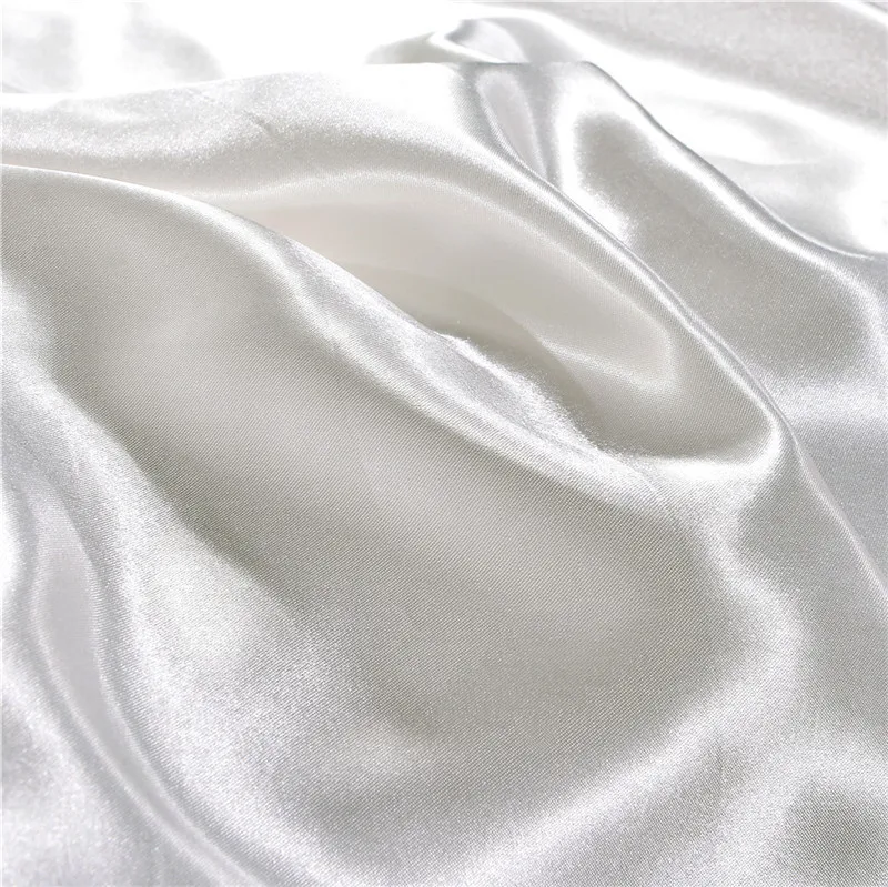 2/3 шт. пододеяльник комплекты бело-черные Цвет атласные шелковые постельные принадлежности летнее жаккардовое постельное бельё для queen King Размеры кровать