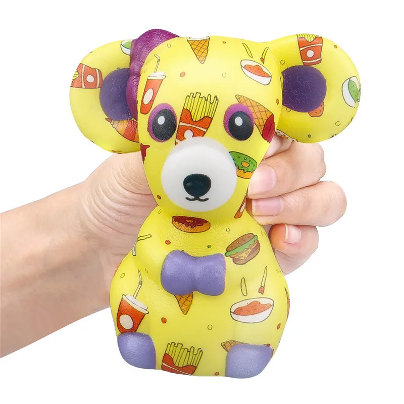 Новое поступление игрушка-давилка Kawaii очаровательные медвежьи игрушки медленно поднимающийся крем ароматизированный снятие стресса 5,21