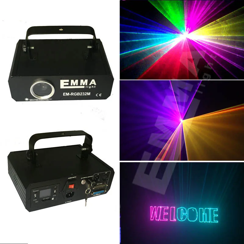 

DMX+ILDA+SD+2D+3D Multi color 1w 1.2W rgb laser light/dj lights/stage light/ laser light/laser projector