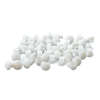 

Plastic Furniture, White, 5 mm, drilling Plugs Set of rose petals