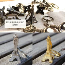 Hou – porte-clés classique français, 500 pièces/lot, à la mode, Souvenir de la France, Paris, tour Eiffel en 3D, livraison gratuite