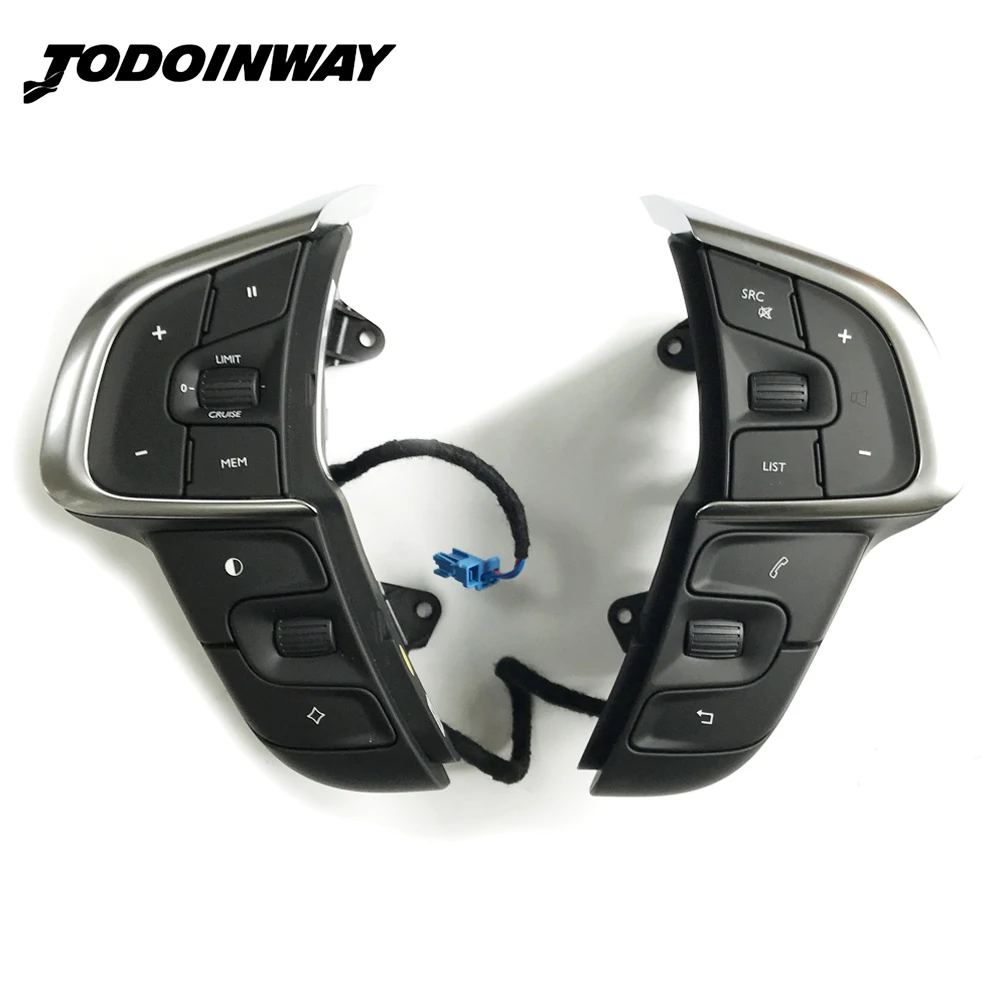 For Citroen C4 Car Multifunction Steering Wheel Buttons Cruise Control