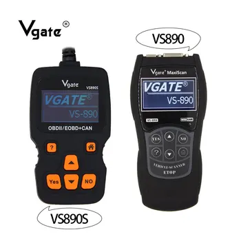 

Vgate original VS890 VS890S car diagnostic obd2 Scanner EOBD+CAN Auto DTCS Code Reader obd 2 Diagnostic Tool better than ELM 327