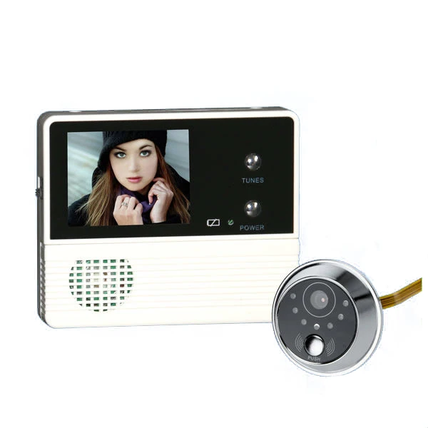 Doorbell2 4 TFT LCD Screen digital door PEEPHOLE viewer SECURITY camera 120 Degree Angle view infrared
