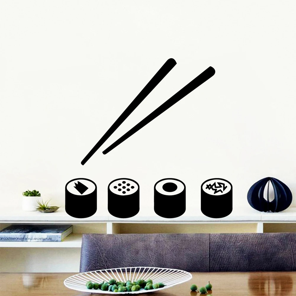 

Classic sushi Environmental Protection Vinyl Stickers vinyl Stickers Decoration Accessories