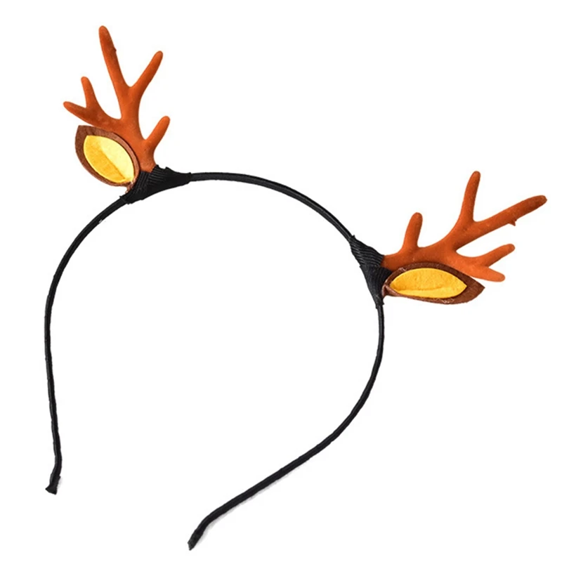 DIY Christmas Hair Accessories New Year Gift Supplies Deer Antler
