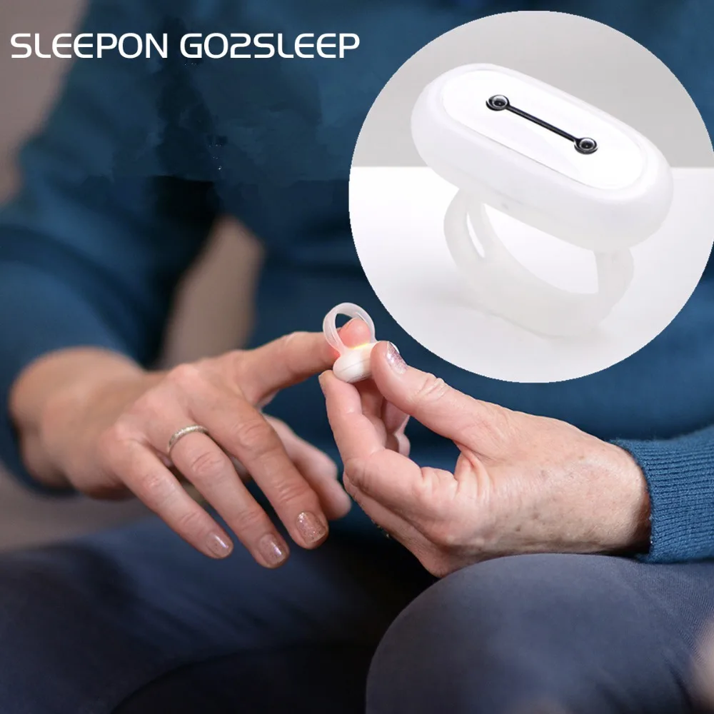 

SLEEPON GO2SLEEP Smart Ring Sleep Fitness Tracker Heart Rate Blood Oxygen Monitor Ring SPO2 Multifunction Intelligent Sleepons